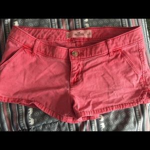 Red Hollister Shorts